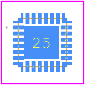 NTM88J125ST1 - STMicroelectronics PCB footprint - Other - Other - SOT1931-1(D) 