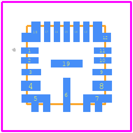 MAX17795AFN+T - Analog Devices PCB footprint - Other - Other - F184A4F+1
