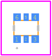 PUMB4-QX - Nexperia PCB footprint - Other - Other - TSSOP6 (SOT363)_2026