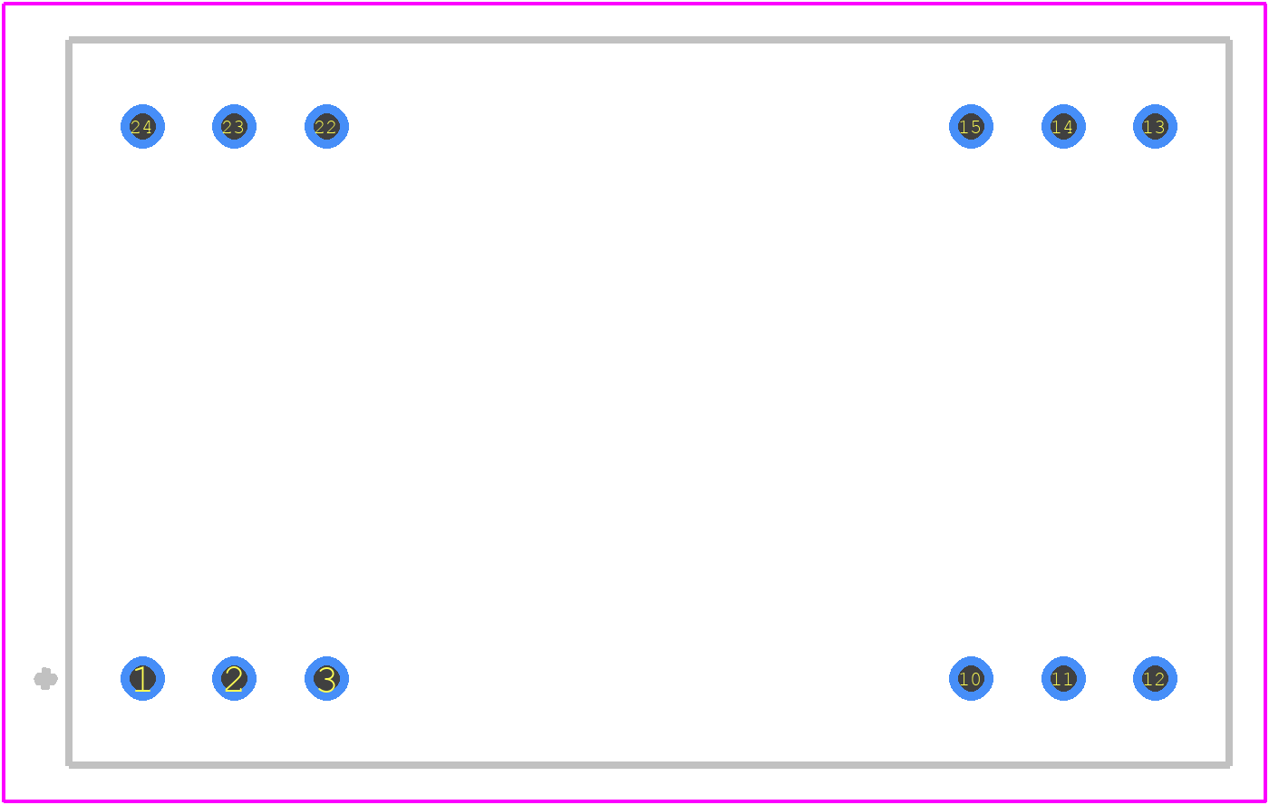 TEM 3-2411 - Traco Power PCB footprint - Other - Other - TEM 3-0512N