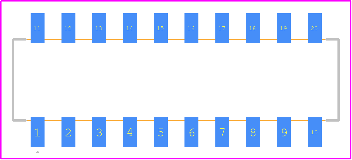 219-10ES - CTS PCB footprint - Other - Other - 219-10ES-1