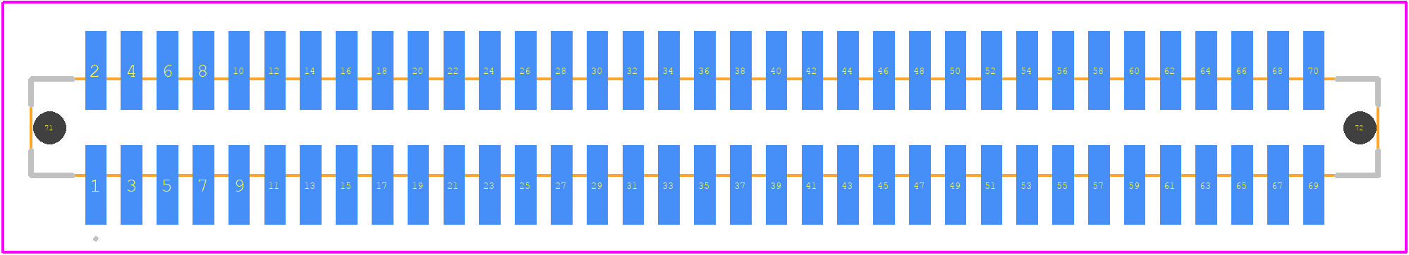 FTSH-135-03-S-DV-EC - SAMTEC PCB footprint - Other - Other - FTSH-135-03-S-DV-EC-2