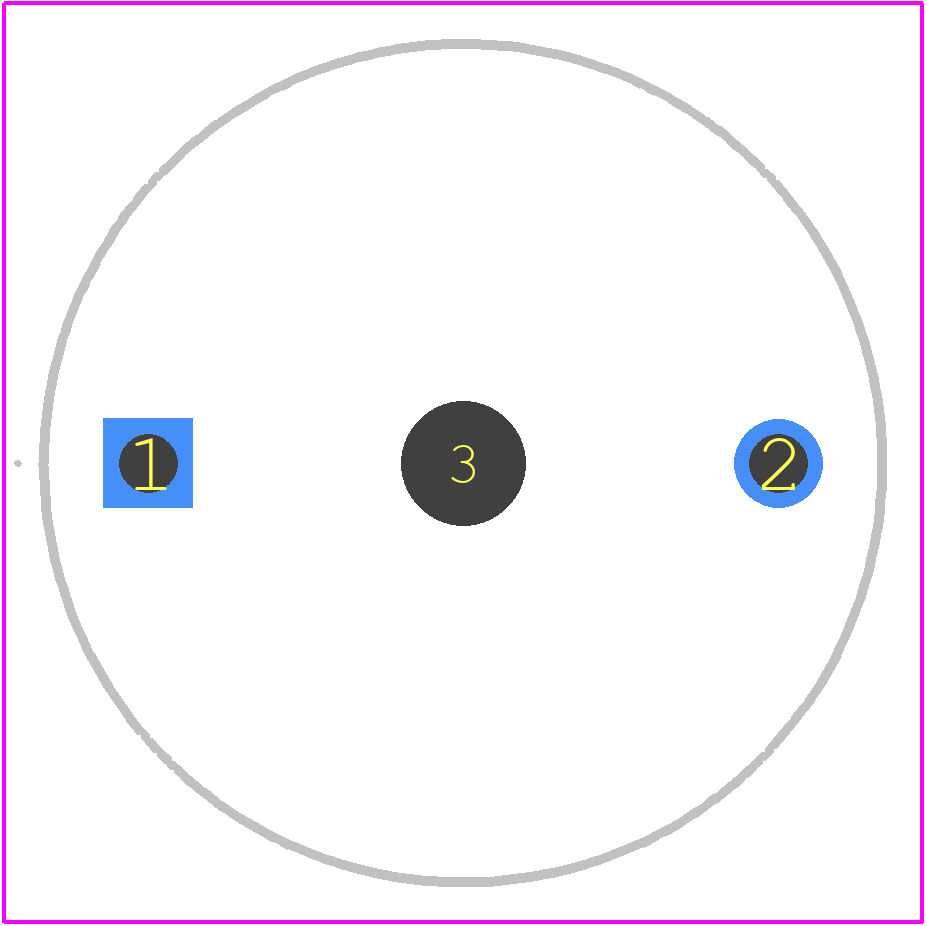 IHB2EB120K - Vishay PCB footprint - Other - Other - 20.96 x 21.34mm