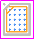 TCS4525_WT - TORCH PCB footprint - BGA - BGA - WCSP-20