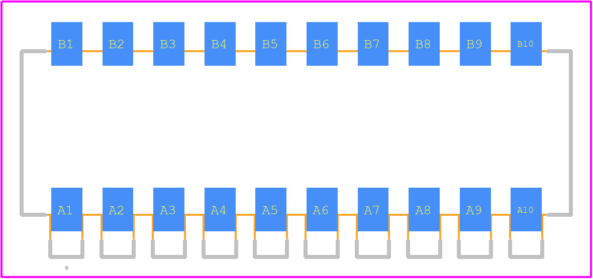 BPA10SBR - C & K COMPONENTS PCB footprint - Other - Other - BPA10SBR-2