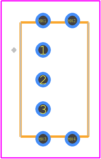 A12AB - NKK Switches PCB footprint - Other - Other - A12AB-2