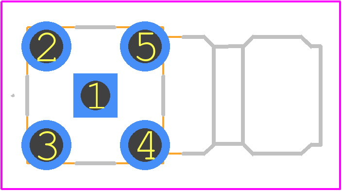 2508904-1 - TE Connectivity PCB footprint - Other - Other - 2508904-1-2