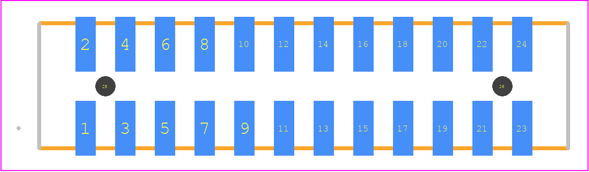 1511180674 - Molex PCB footprint - Other - Other - 1511180674