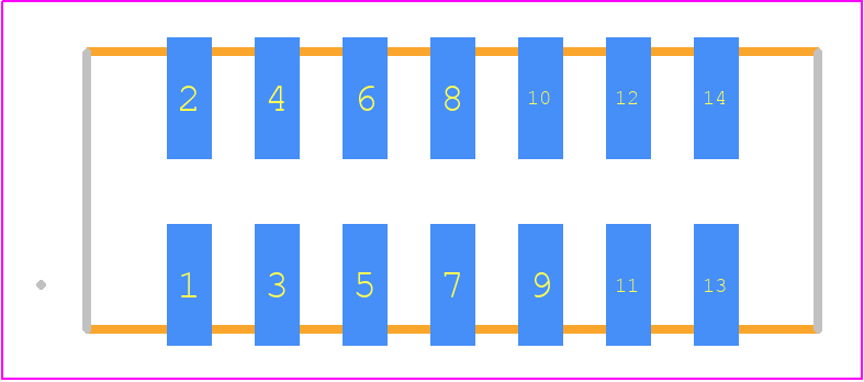 1511180614 - Molex PCB footprint - Other - Other - 1511180614