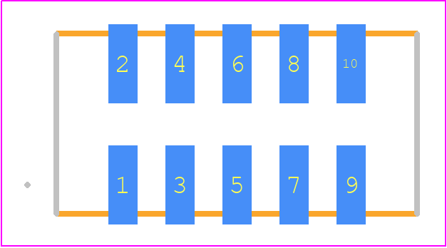 1511180710 - Molex PCB footprint - Other - Other - 1511180710