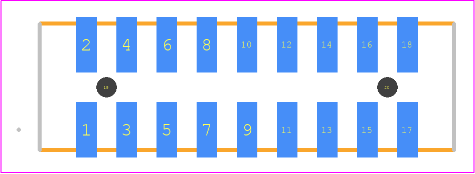 1511180468 - Molex PCB footprint - Other - Other - 1511180468