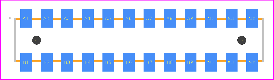 0787882412 - Molex PCB footprint - Other - Other - 0787882412