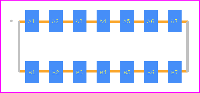 0787881421 - Molex PCB footprint - Other - Other - 0787881421