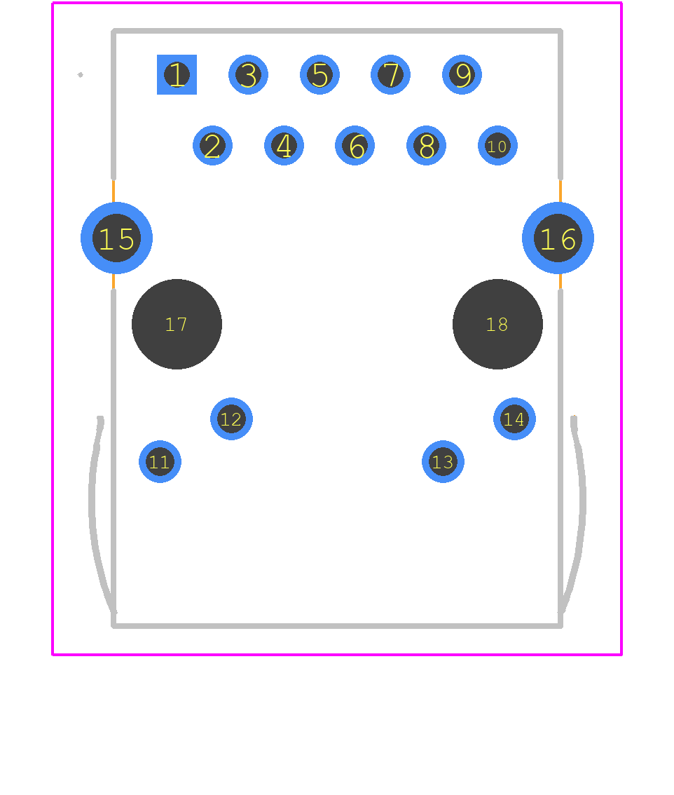 TMJ0277AHNL - Taoglas PCB footprint - Other - Other - TMJ0277AHNL-2