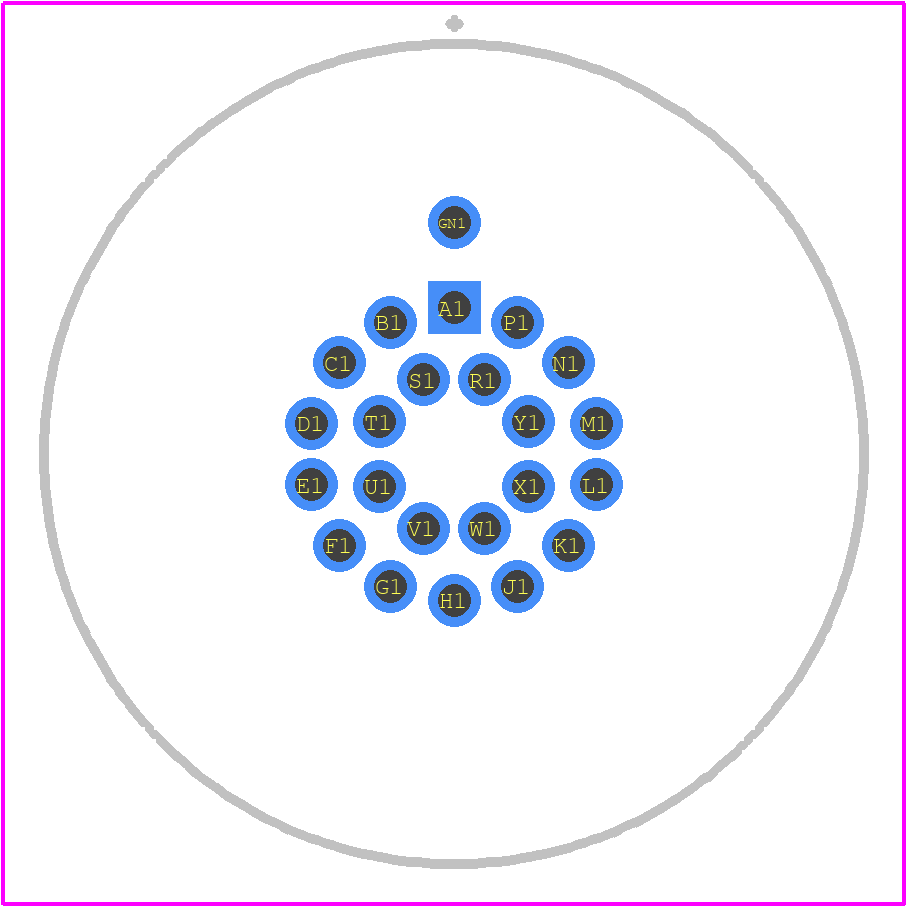 CMA7W22Y1PM - Bernier PCB footprint - Other - Other - CMA7W22Y1PM