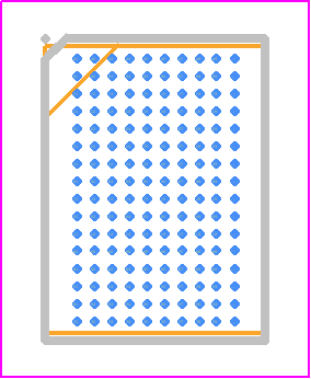 LTM3360BIY#PBF - Analog Devices PCB footprint - BGA - BGA - BC-160-4