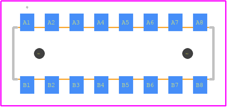 0791091231 - Molex PCB footprint - Other - Other - 0791091231-4