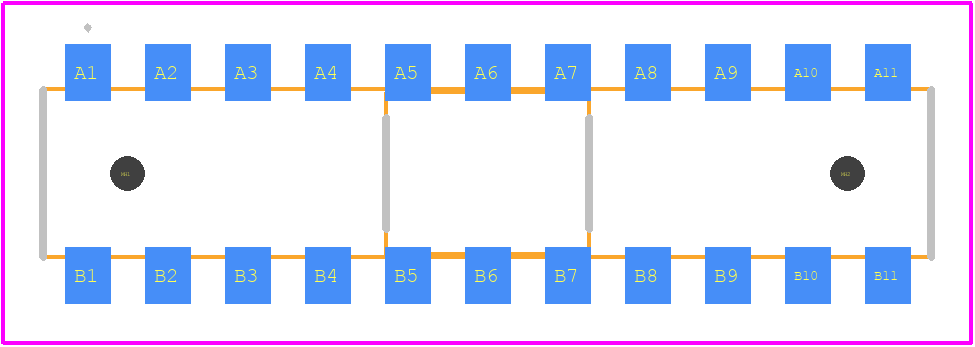 0791091234 - Molex PCB footprint - Other - Other - 0791091234-2