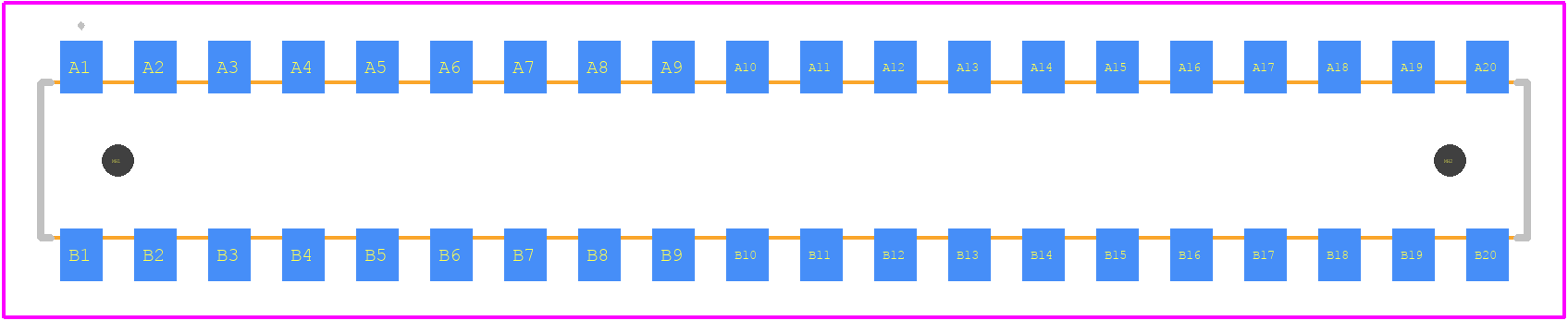 0791091243 - Molex PCB footprint - Other - Other - 0791091243-1