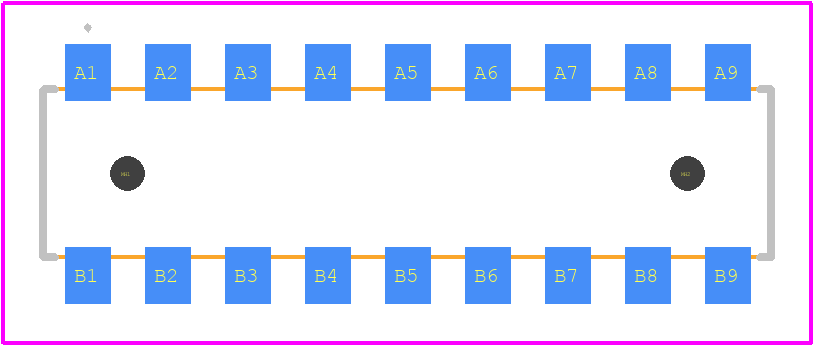 0791099118 - Molex PCB footprint - Other - Other - 0791099118-1