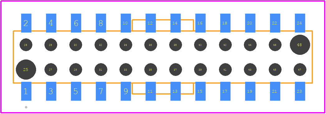 0872632426 - Molex PCB footprint - Other - Other - 0872632426-2