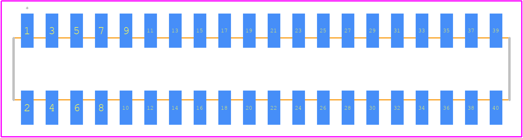 0873681140 - Molex PCB footprint - Other - Other - 0873681140-2