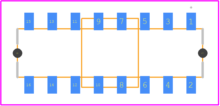 0873811627 - Molex PCB footprint - Other - Other - 0873811627-2