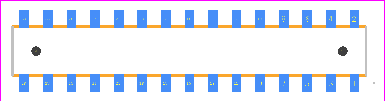 0873813084 - Molex PCB footprint - Other - Other - 0873813084