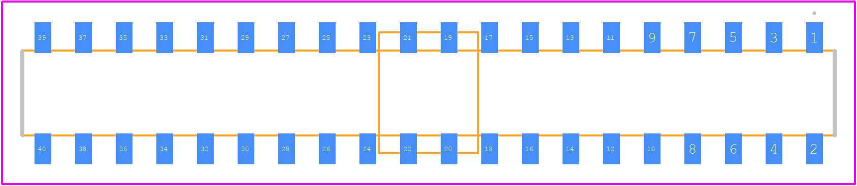 0873814000 - Molex PCB footprint - Other - Other - 0873814000-2