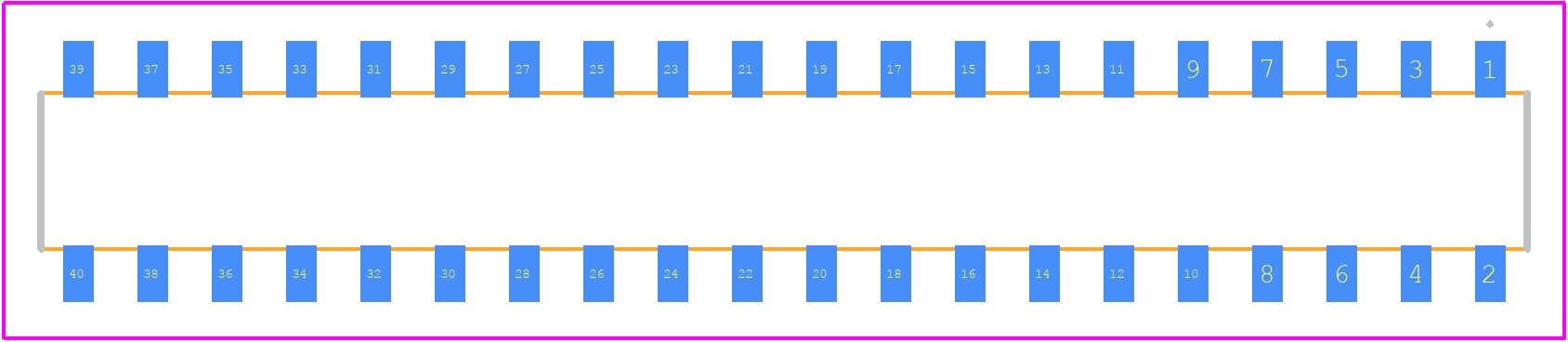 0873814007 - Molex PCB footprint - Other - Other - 0873814007-2