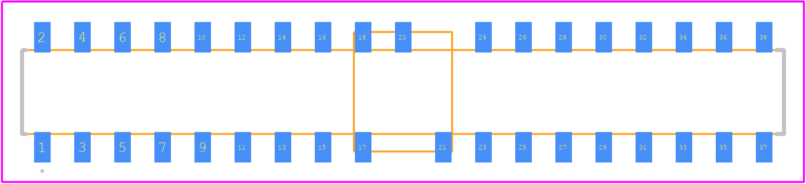 0873817014 - Molex PCB footprint - Other - Other - 0873817014-2