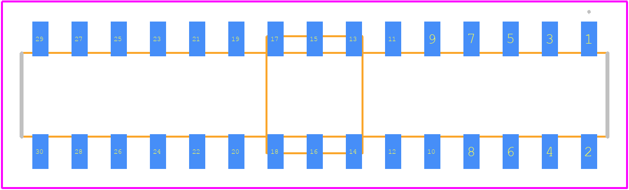0873818025 - Molex PCB footprint - Other - Other - 0873818025-1