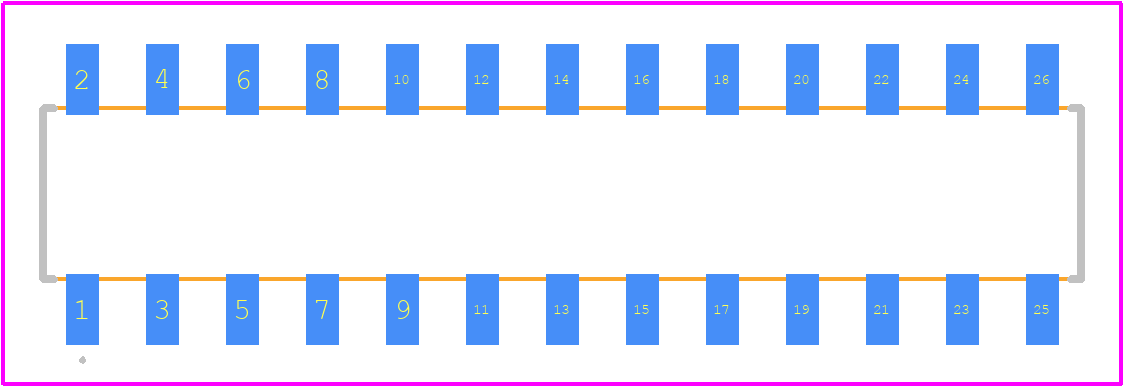 0873818217 - Molex PCB footprint - Other - Other - 0873818217-2