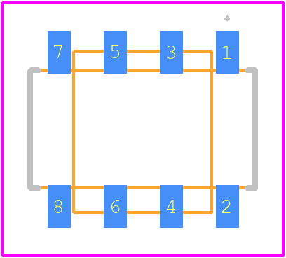 0873819003 - Molex PCB footprint - Other - Other - 0873819003-2