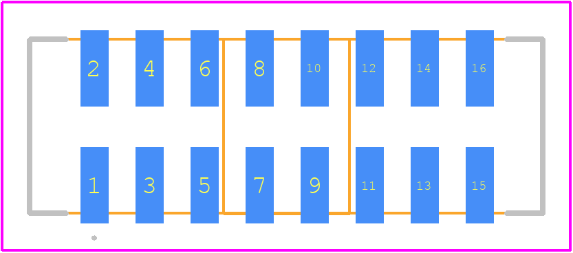 0878321635 - Molex PCB footprint - Other - Other - 0878321635-2