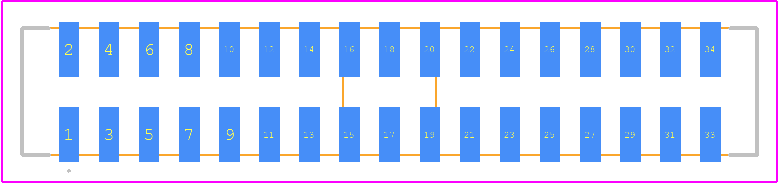 0878323435 - Molex PCB footprint - Other - Other - 0878323435-2