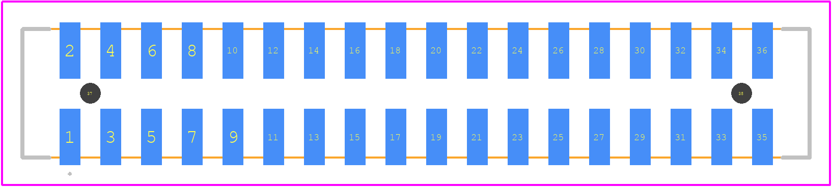 0878323621 - Molex PCB footprint - Other - Other - 0878323621-2