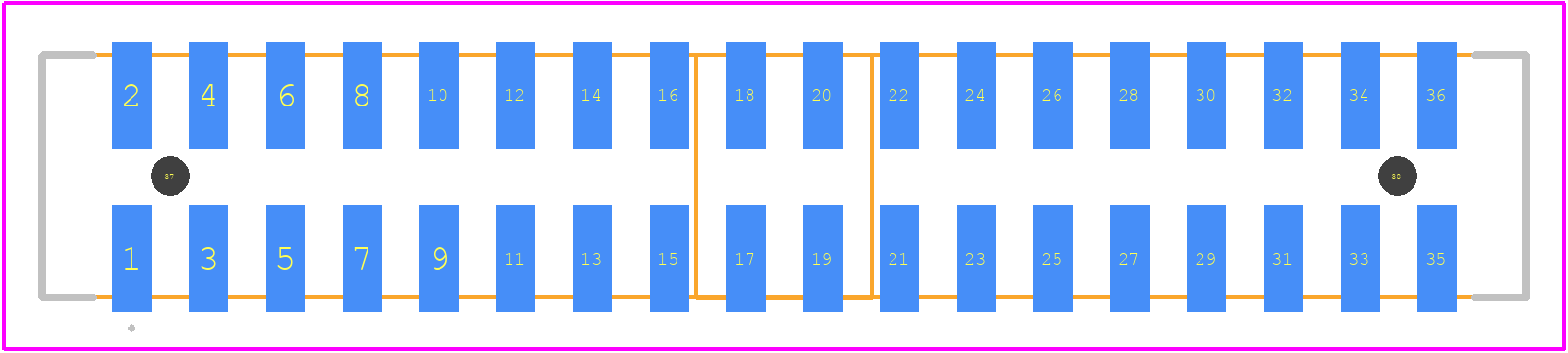 0878323622 - Molex PCB footprint - Other - Other - 0878323622-2