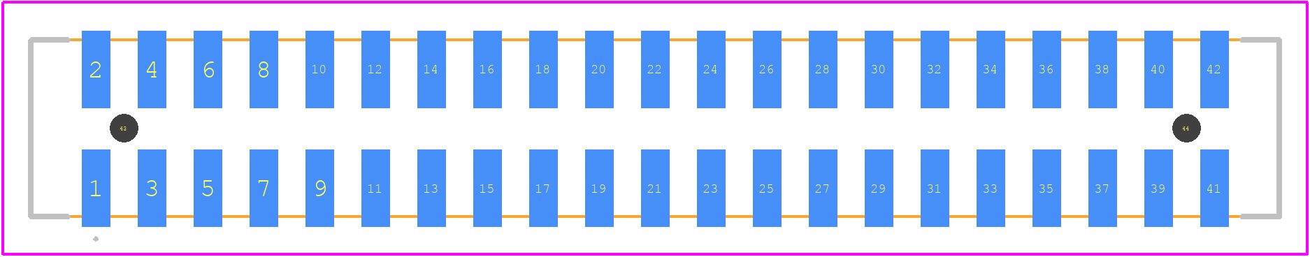0878324224 - Molex PCB footprint - Other - Other - 0878324224-2