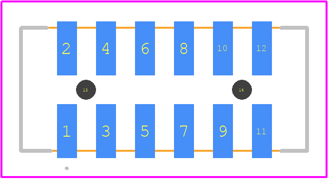 0878325524 - Molex PCB footprint - Other - Other - 0878325524-1
