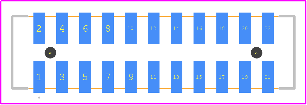 0878326030 - Molex PCB footprint - Other - Other - 0878326030-1