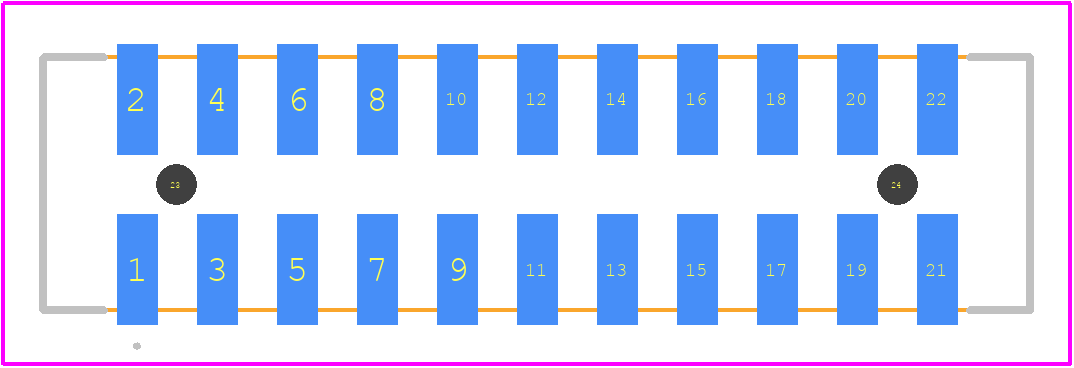 0878326031 - Molex PCB footprint - Other - Other - 0878326031-1