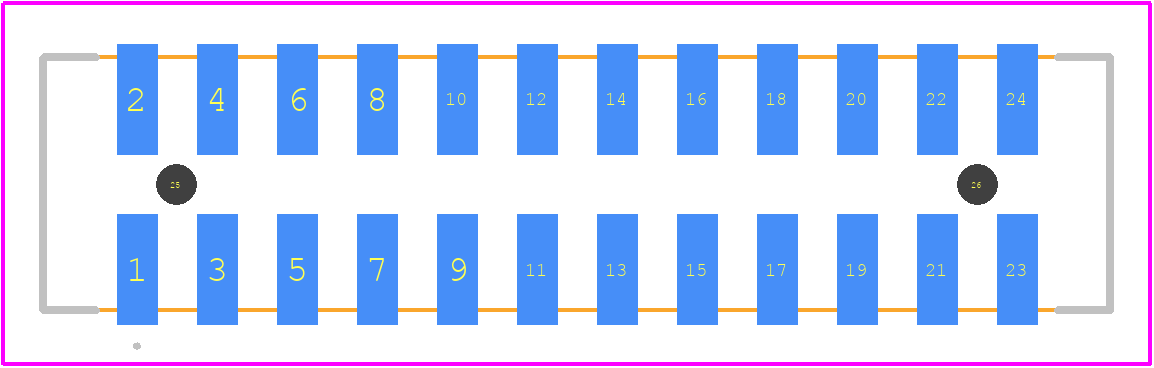 0878326130 - Molex PCB footprint - Other - Other - 0878326130-1