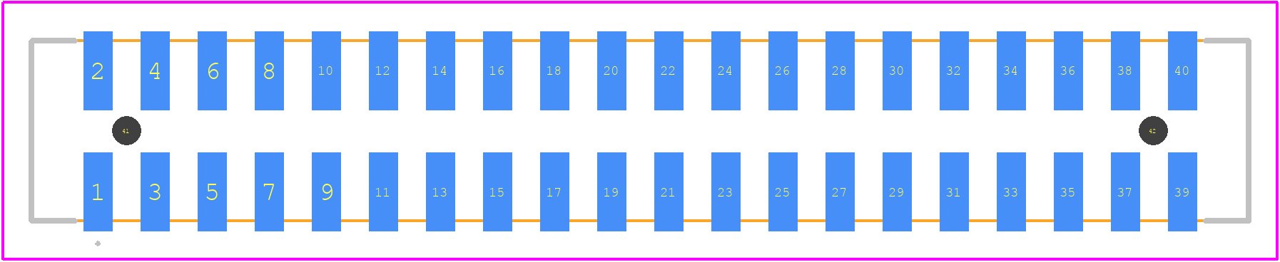 0878326924 - Molex PCB footprint - Other - Other - 0878326924-1