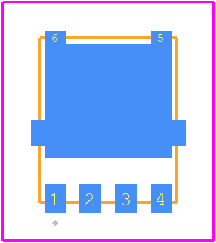 NVMFS5C604NLWFET1G - onsemi PCB footprint - Other - Other - DFNW5 4.90x5.90x1.00, 1.27P CASE 507BE ISSUE B