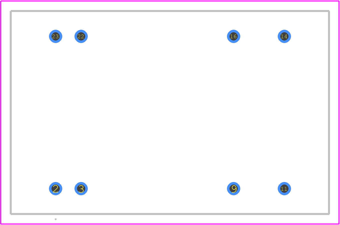 SCWN03W8-12 - Mean Well PCB footprint - Other - Other - 24-DIP Module, 8 Leads_2026-1