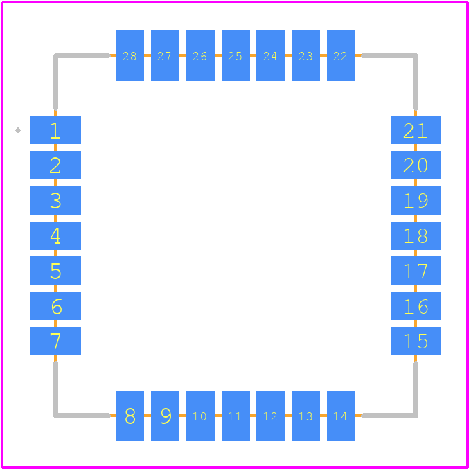 INEMO-M1 - STMicroelectronics PCB footprint - Other - Other - INEMO-M1-2