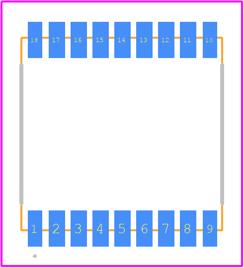MAX-M10M-20B - u-blox PCB footprint - Other - Other - 18-SMD Module_2026