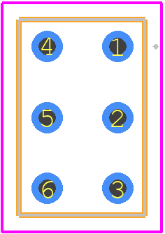 G12JPF - NKK Switches PCB footprint - Other - Other - G12JPF-3