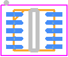 MMA8652FCR1 - NXP PCB footprint - Small Outline No-lead - Small Outline No-lead - 10-Lead DFN
